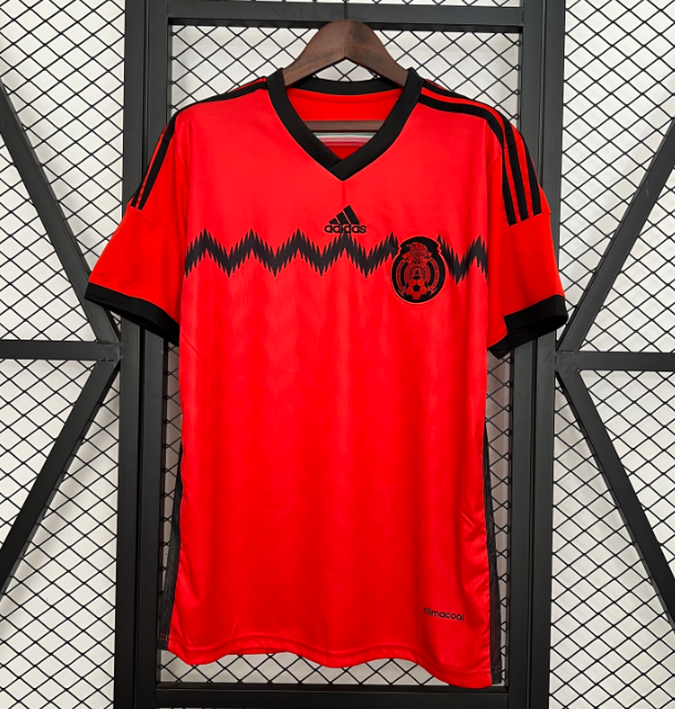2014 Mexico Retro Away Soccer Jersey Shirt